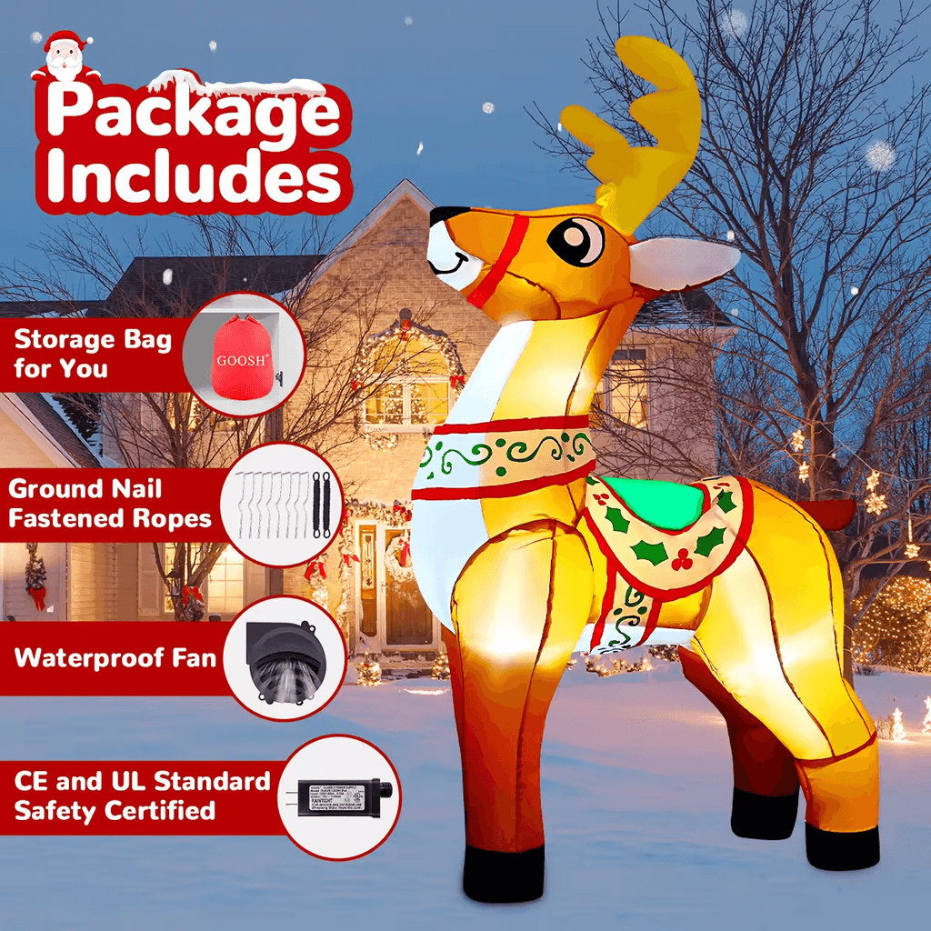 ReinDeary™ – So Cute,Christmas Glows Brighter!