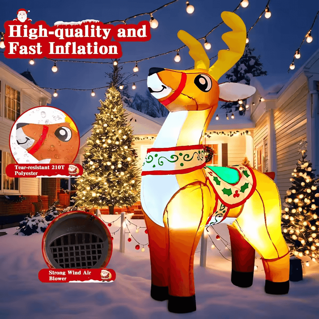 ReinDeary™ – So Cute,Christmas Glows Brighter!