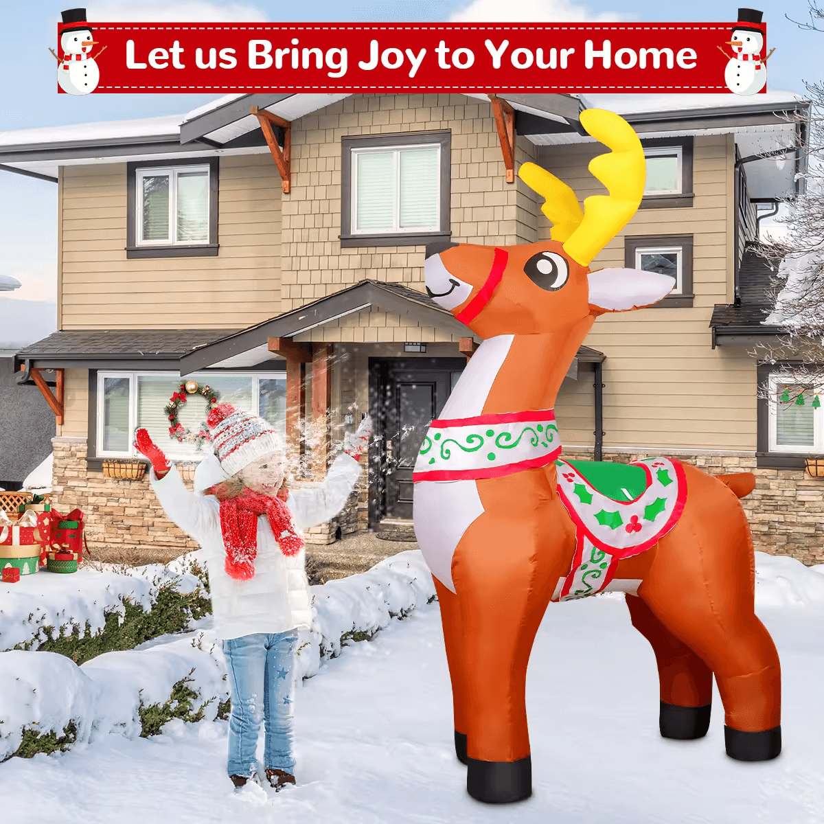 ReinDeary™ – So Cute,Christmas Glows Brighter!