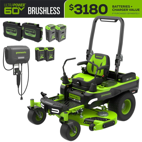 Greenworks 60V 54-inch Maximus Z Zero Turn Riding Mower