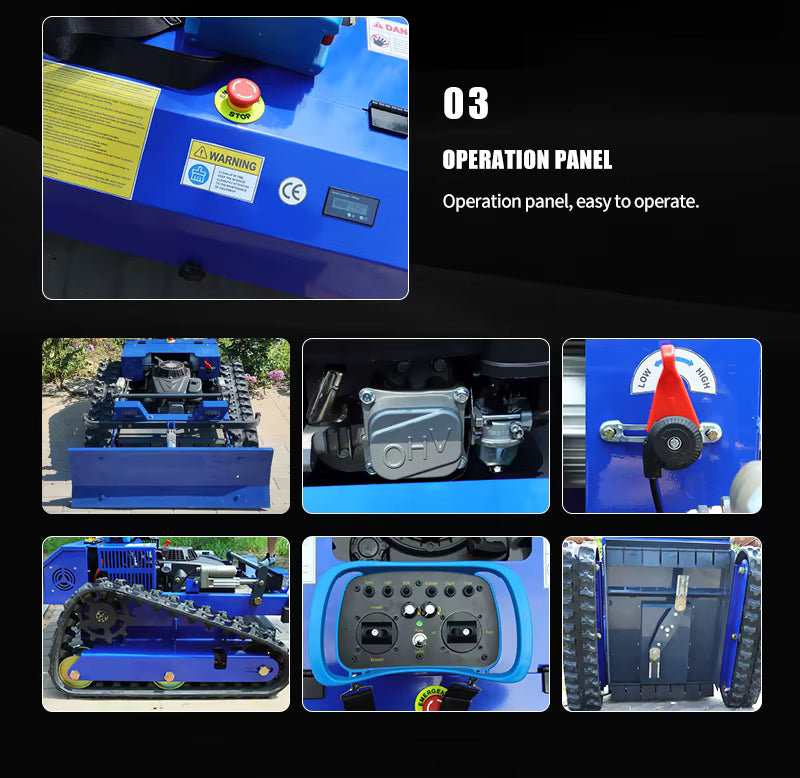 AllSeason TrackMow™  One machine for every month of the year.