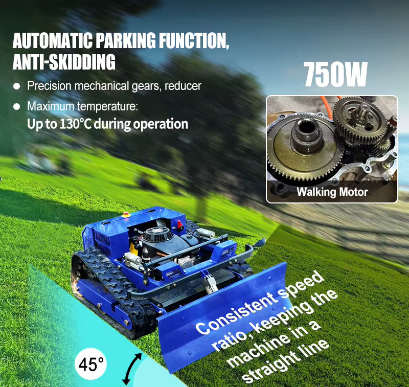 AllSeason TrackMow™  One machine for every month of the year.