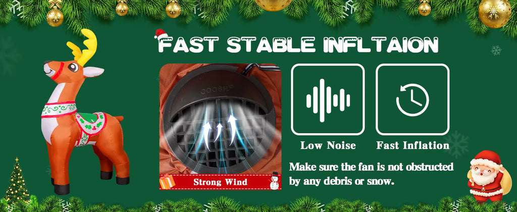 ReinDeary™ – So Cute,Christmas Glows Brighter!