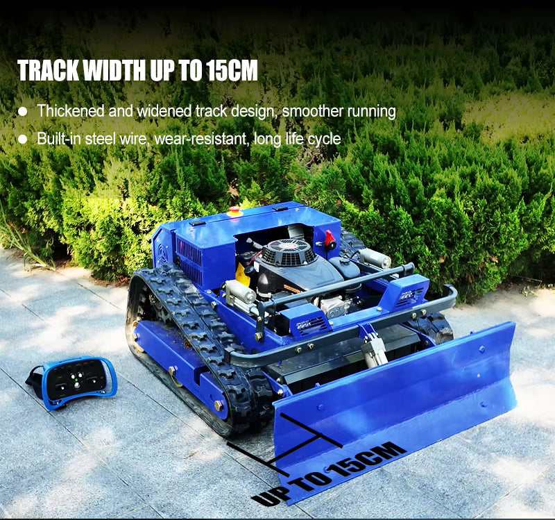 AllSeason TrackMow™  One machine for every month of the year.