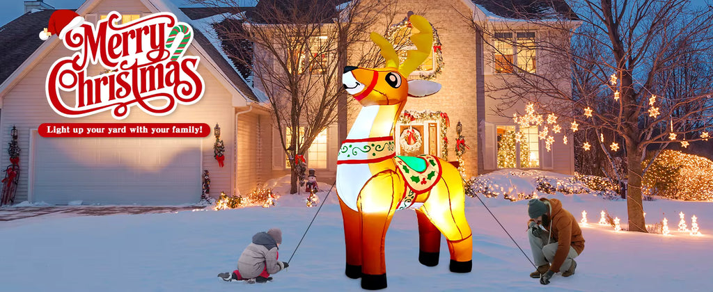 ReinDeary™ – So Cute,Christmas Glows Brighter!