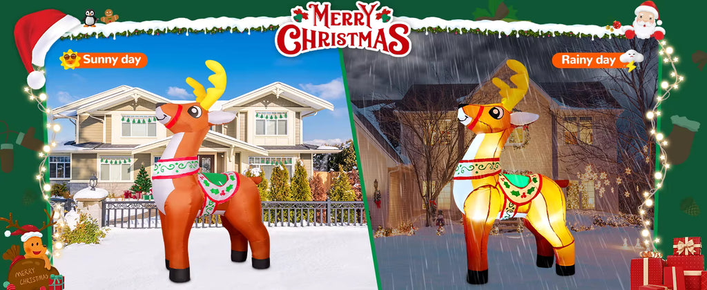 ReinDeary™ – So Cute,Christmas Glows Brighter!