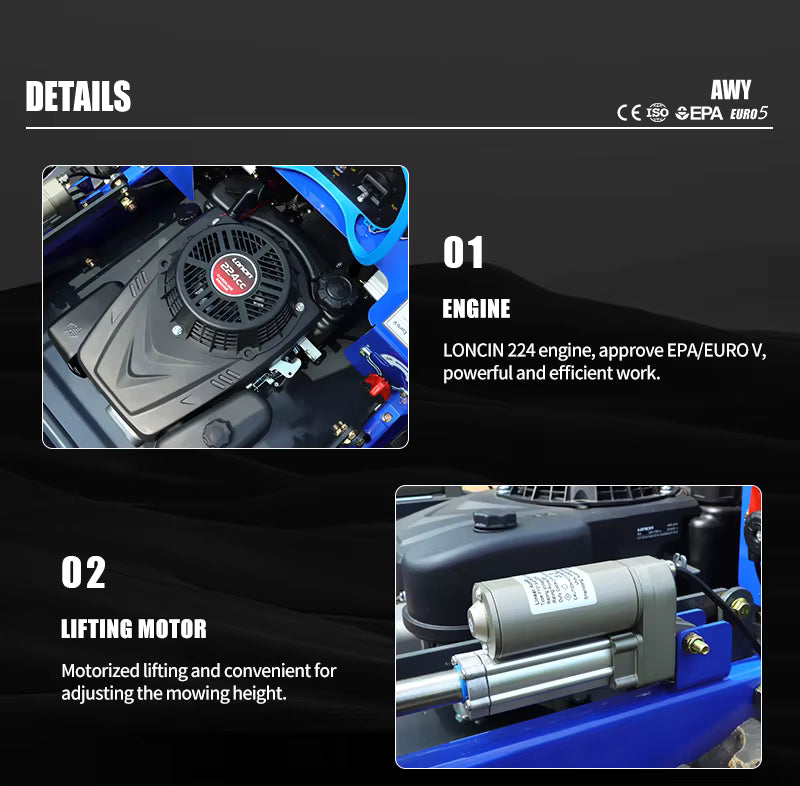 AllSeason TrackMow™  One machine for every month of the year.