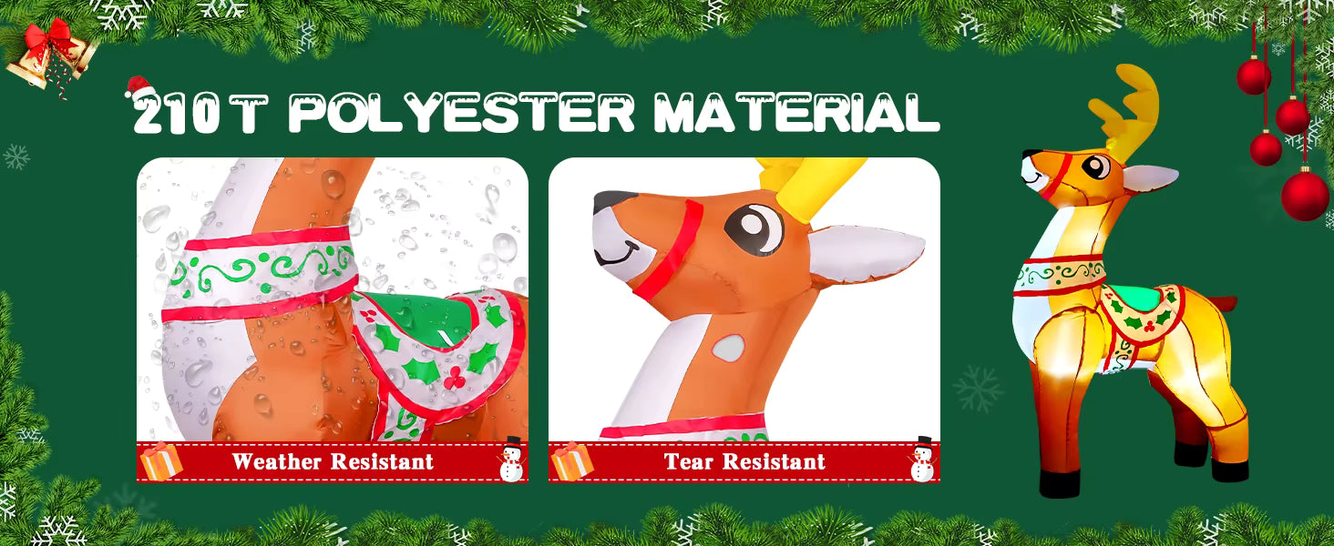 ReinDeary™ – So Cute,Christmas Glows Brighter!