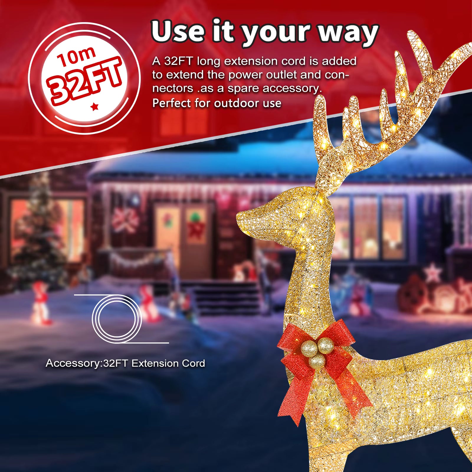 ReindeerBrite™ – A Cheerful Glow for Every Home