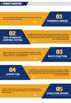 FlexSweep Fork™ Forklift-ready. Road-tough. Winter-strong.