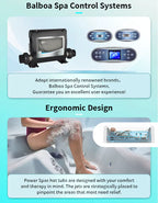 LuxeTherma Spa™- “Big Family Comfort. Elite Hydro Power.”