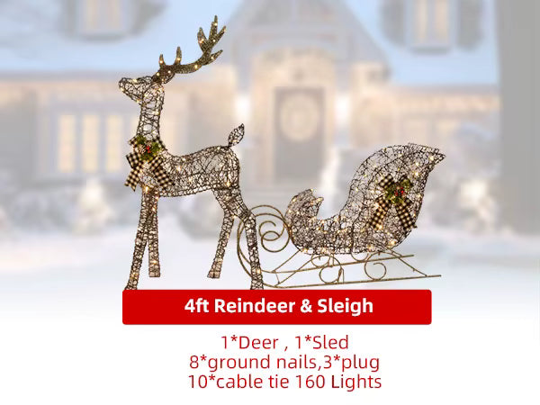 FestiveTrail Reindeer™  Guiding the holiday cheer home.