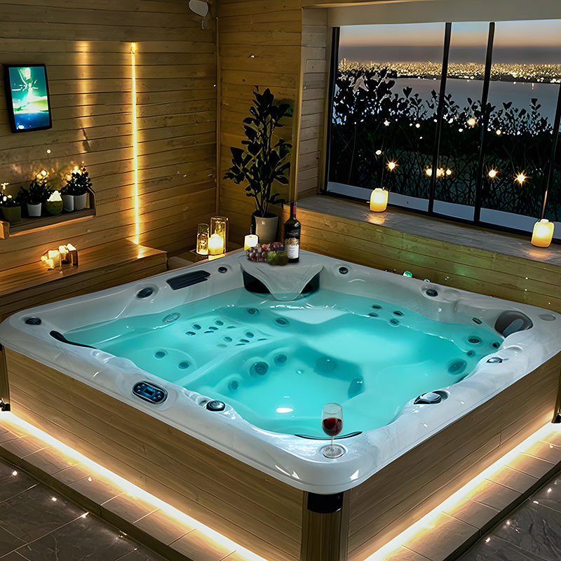 LuxeTherma Spa™- “Big Family Comfort. Elite Hydro Power.”