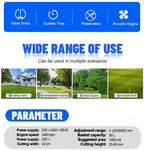 Lawnster™  "Effortless Mowing. Legendary Results."