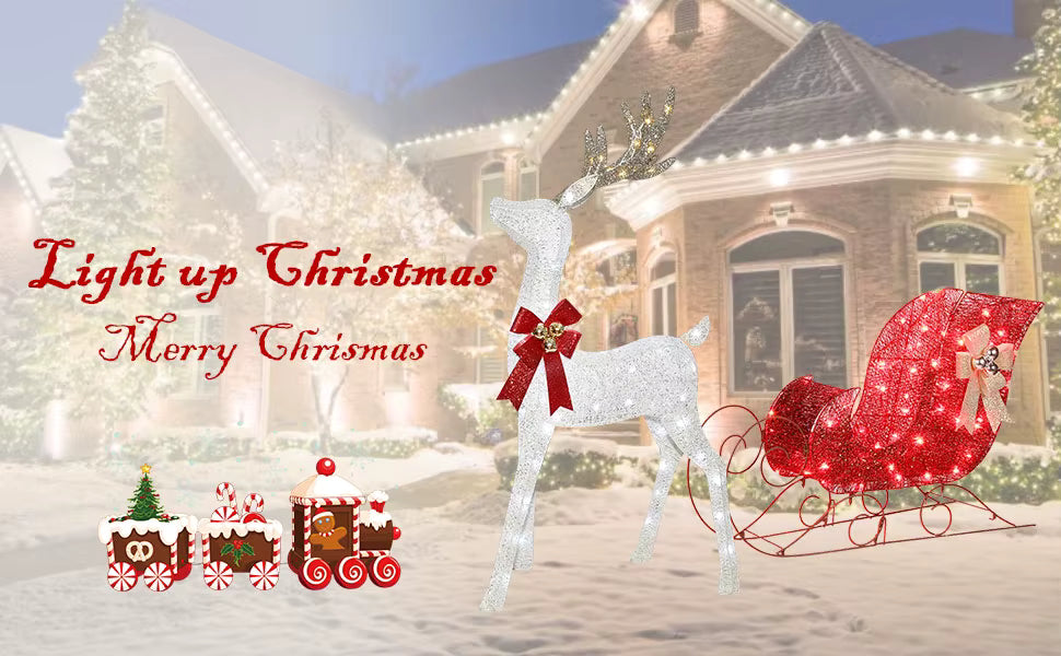 MerryGlow Deer™ – Bringing Holiday Warmth to Every Corner