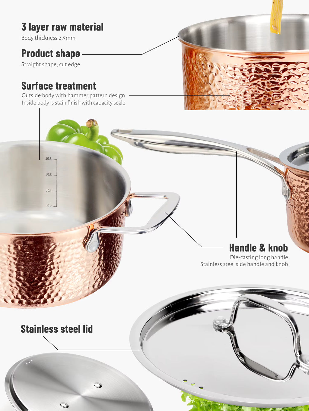 Coppéria™ – Mastercrafted Heat. Flawless Cooking.