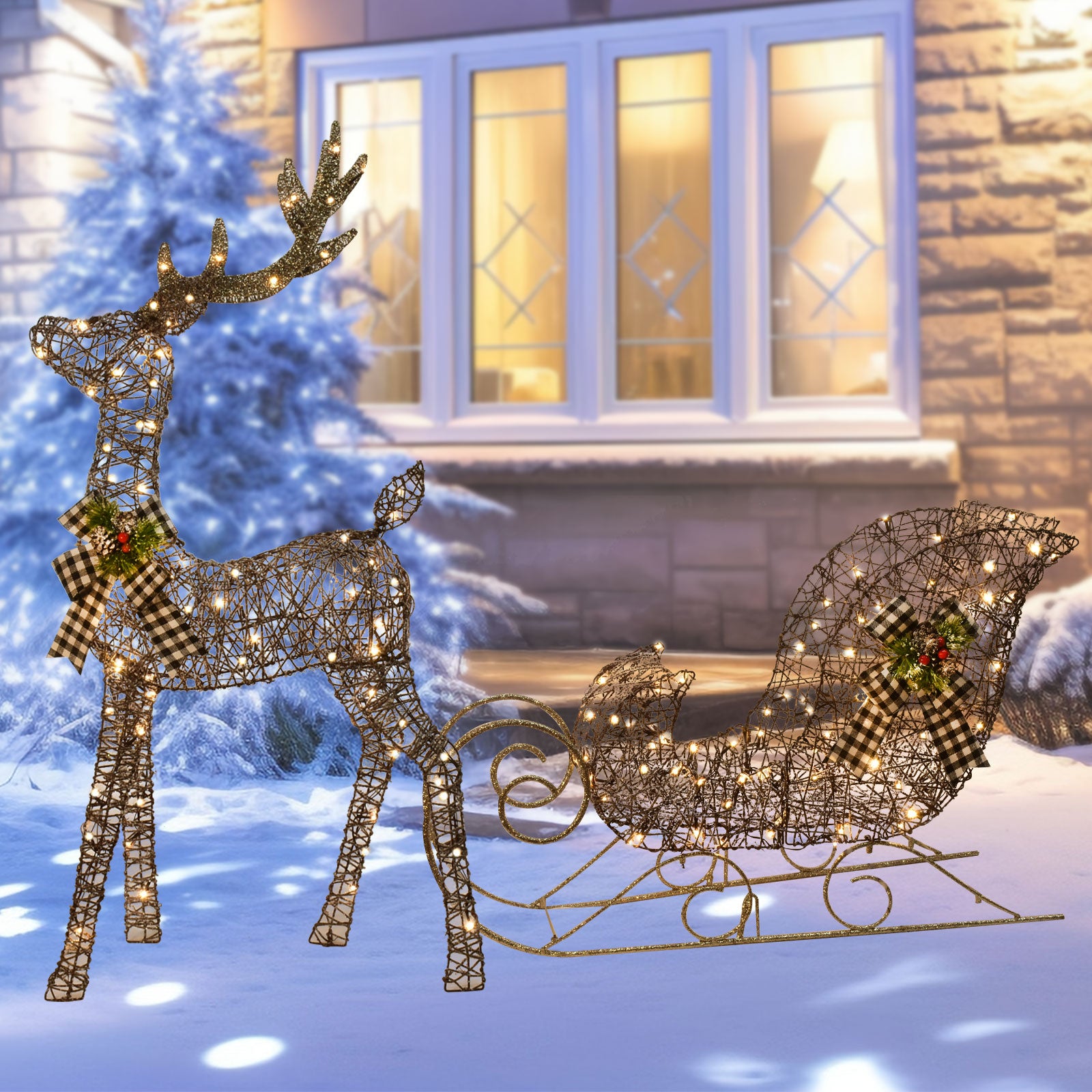 FestiveTrail Reindeer™  Guiding the holiday cheer home.