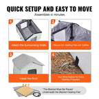 PurrWarm Retreat™ Heated comfort for the coldest nights.