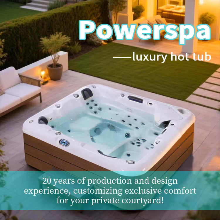 LuxeTherma Spa™- “Big Family Comfort. Elite Hydro Power.”