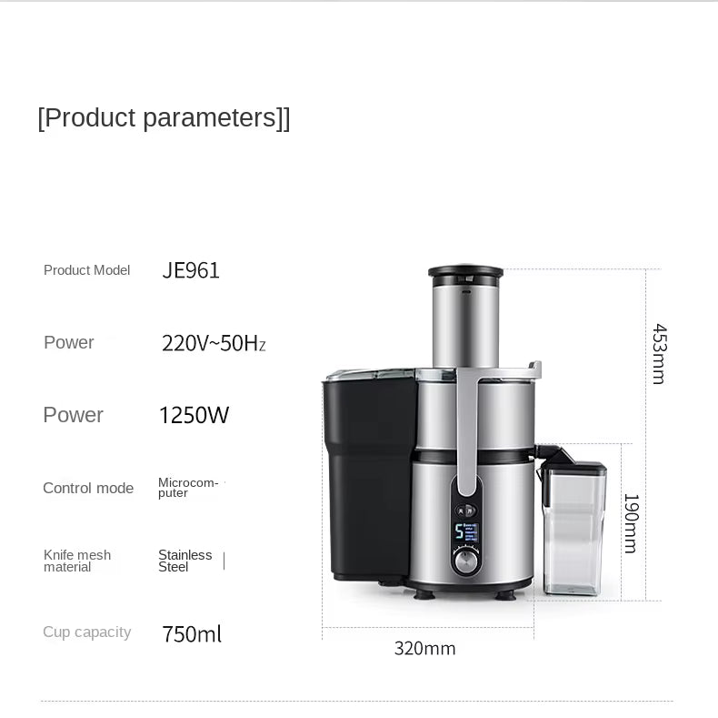 JuicePro™ — Power That Presses Pure.