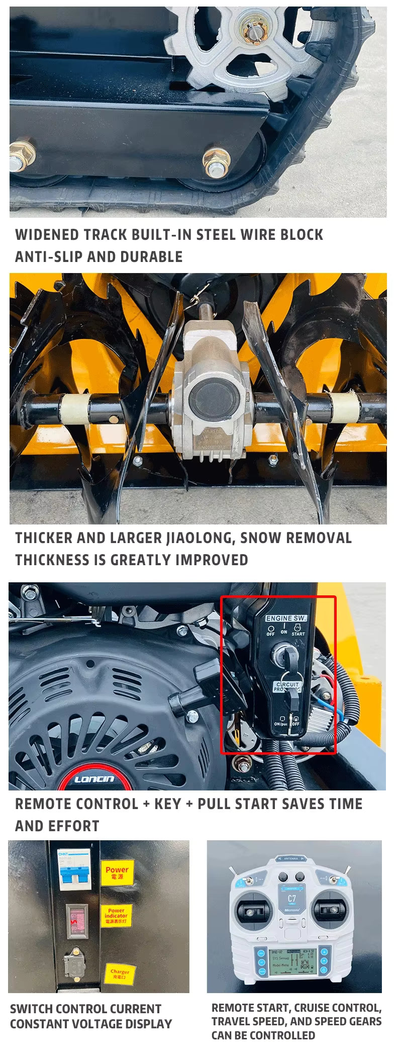 WoerRoboSnow™ Power That Cuts Through Winter.