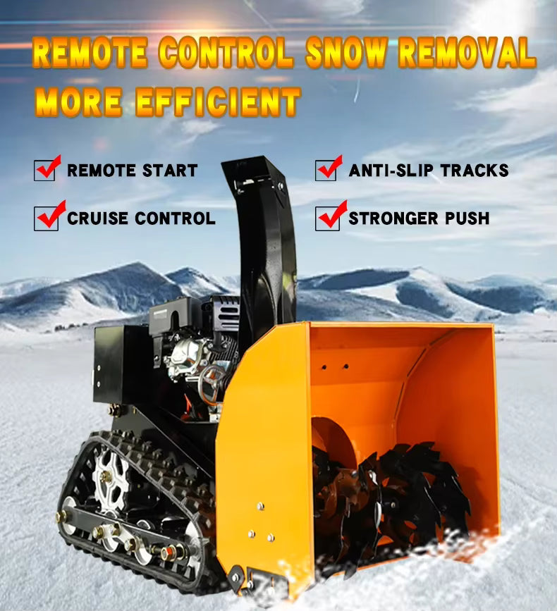 WoerRoboSnow™ Power That Cuts Through Winter.