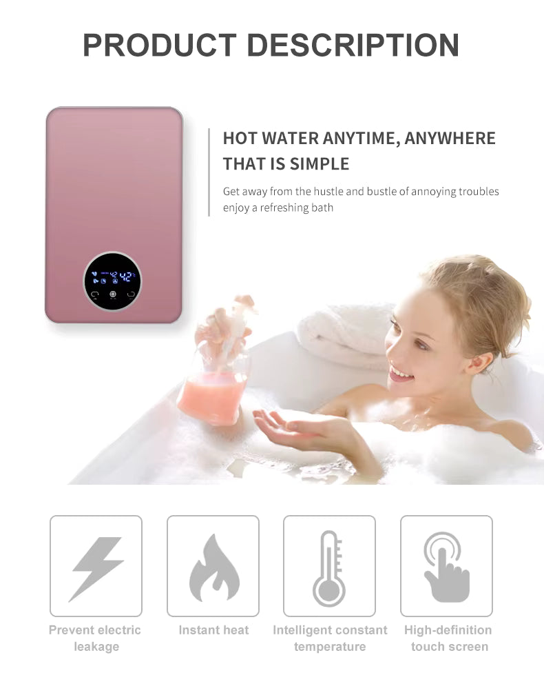 HotWave™ — “Instant Hot Water Anywhere.”